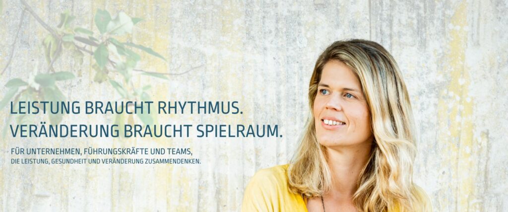 gesunde Leistung. lebendige Veränderung.